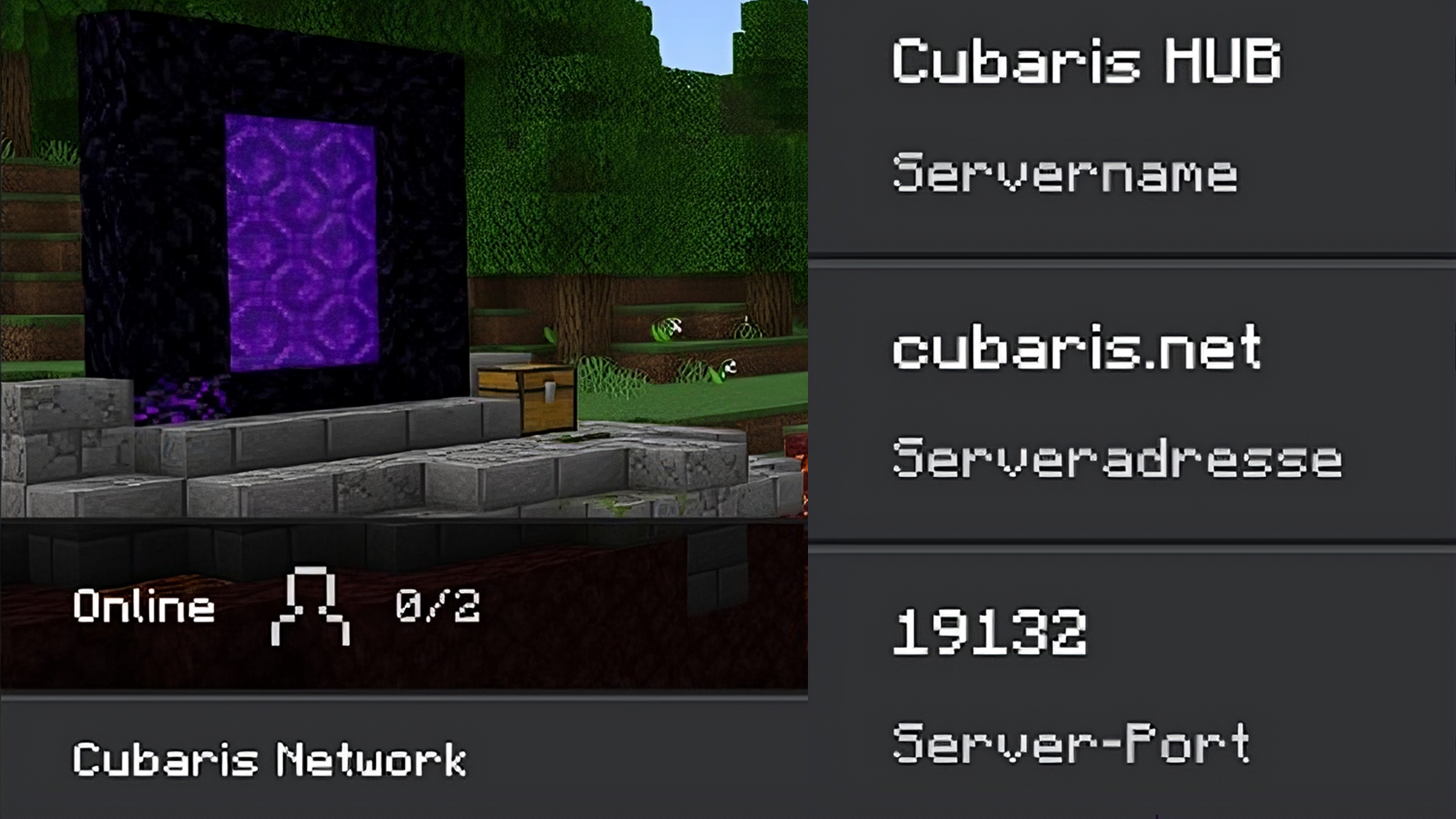 Jeden Server über Cubaris beitreten
